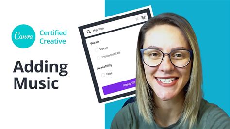 can you add music to canva?