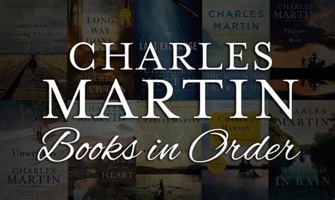 do charles martin books need to be read in order